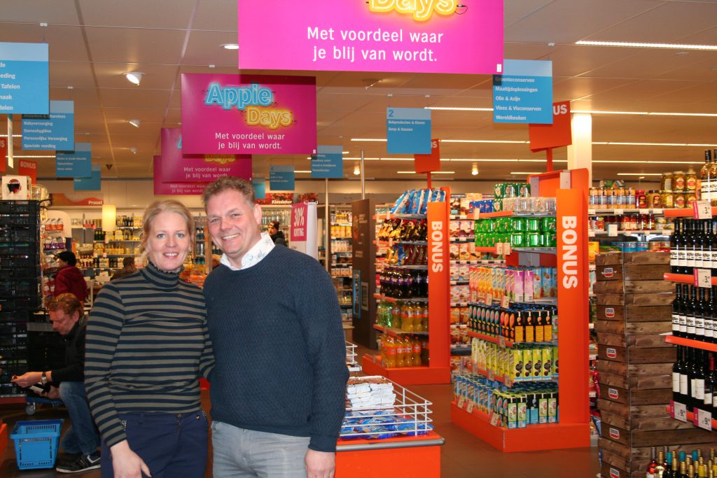 John en Sacha Westerik, Albert Heijn Westerik in Almelo en Beekbergen